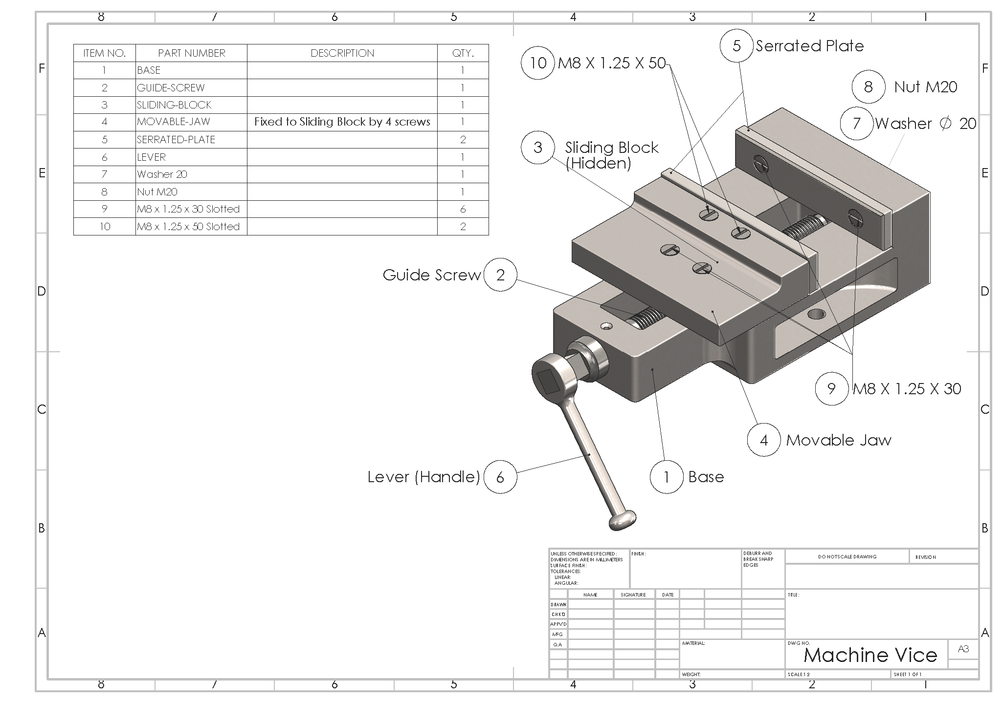 Components List