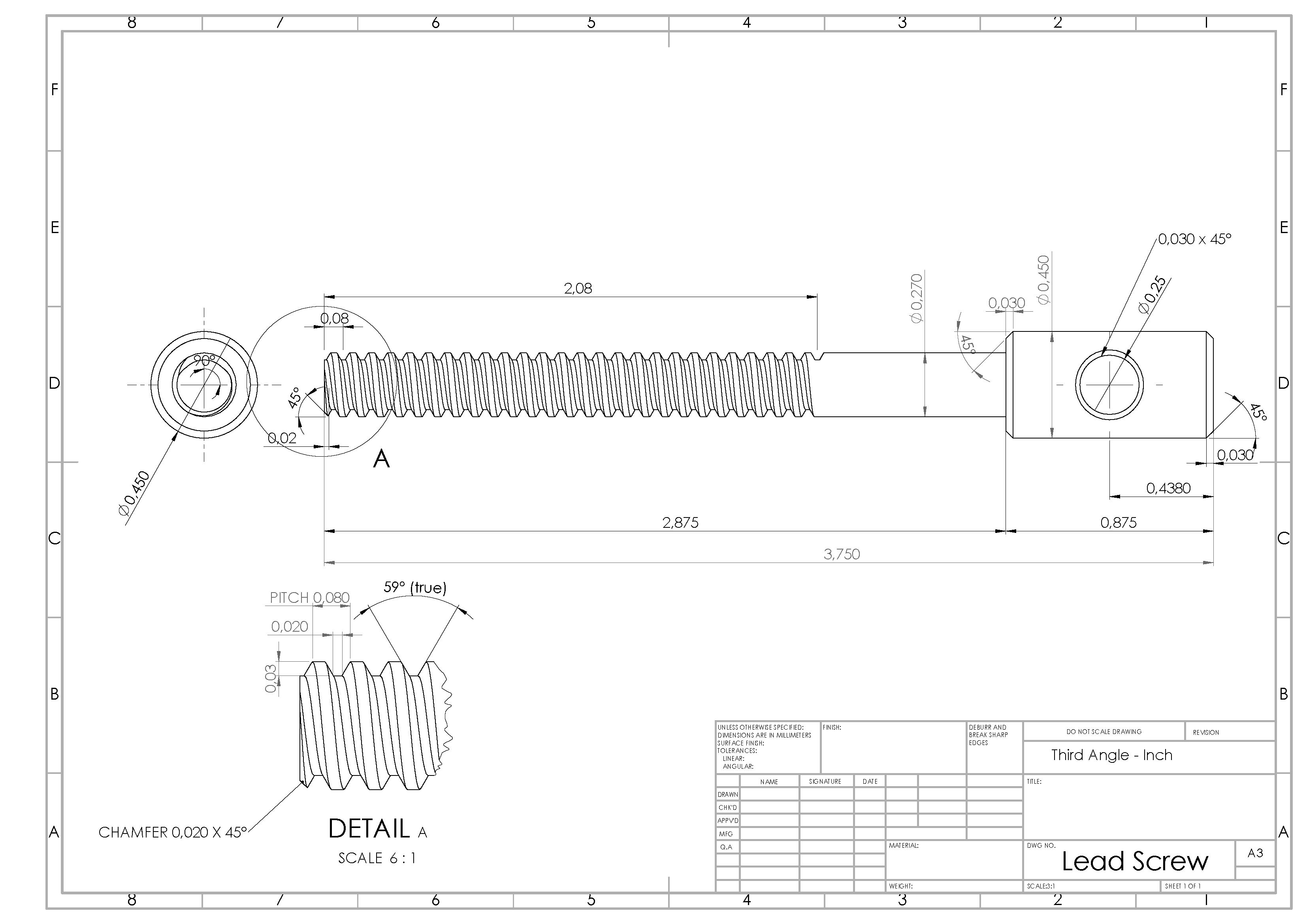 Lead screw